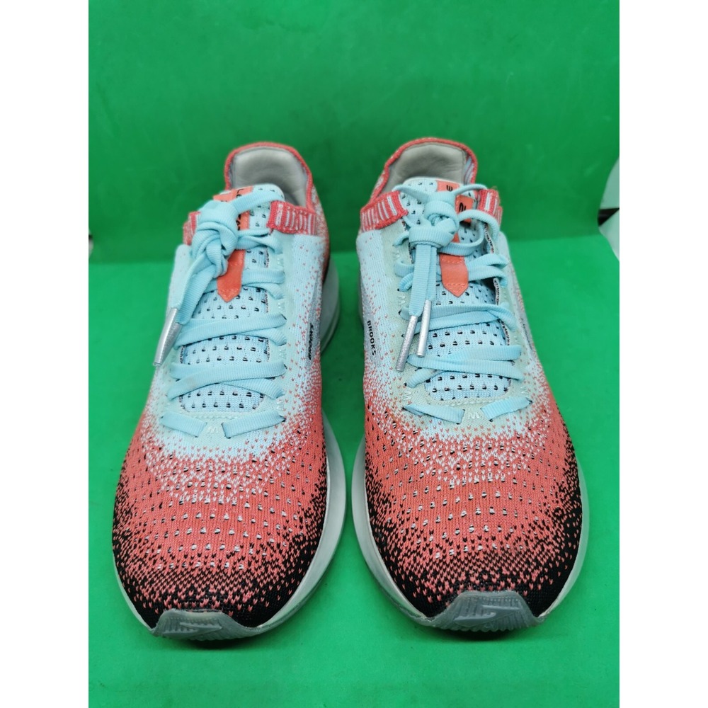 Brooks Levitate 2 1202791B872 Coral Blue Black Running Shoes Women's Size 9 M - Picture 8 of 16